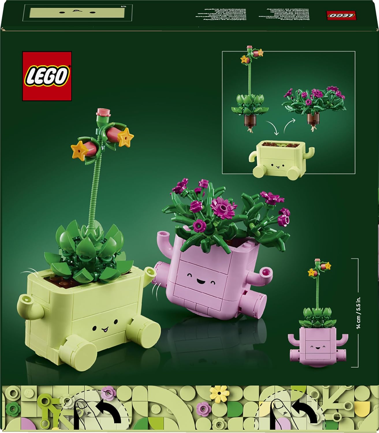 Конструктор LEGO Botanicals Качающиеся растения 253 дет. - фото 3