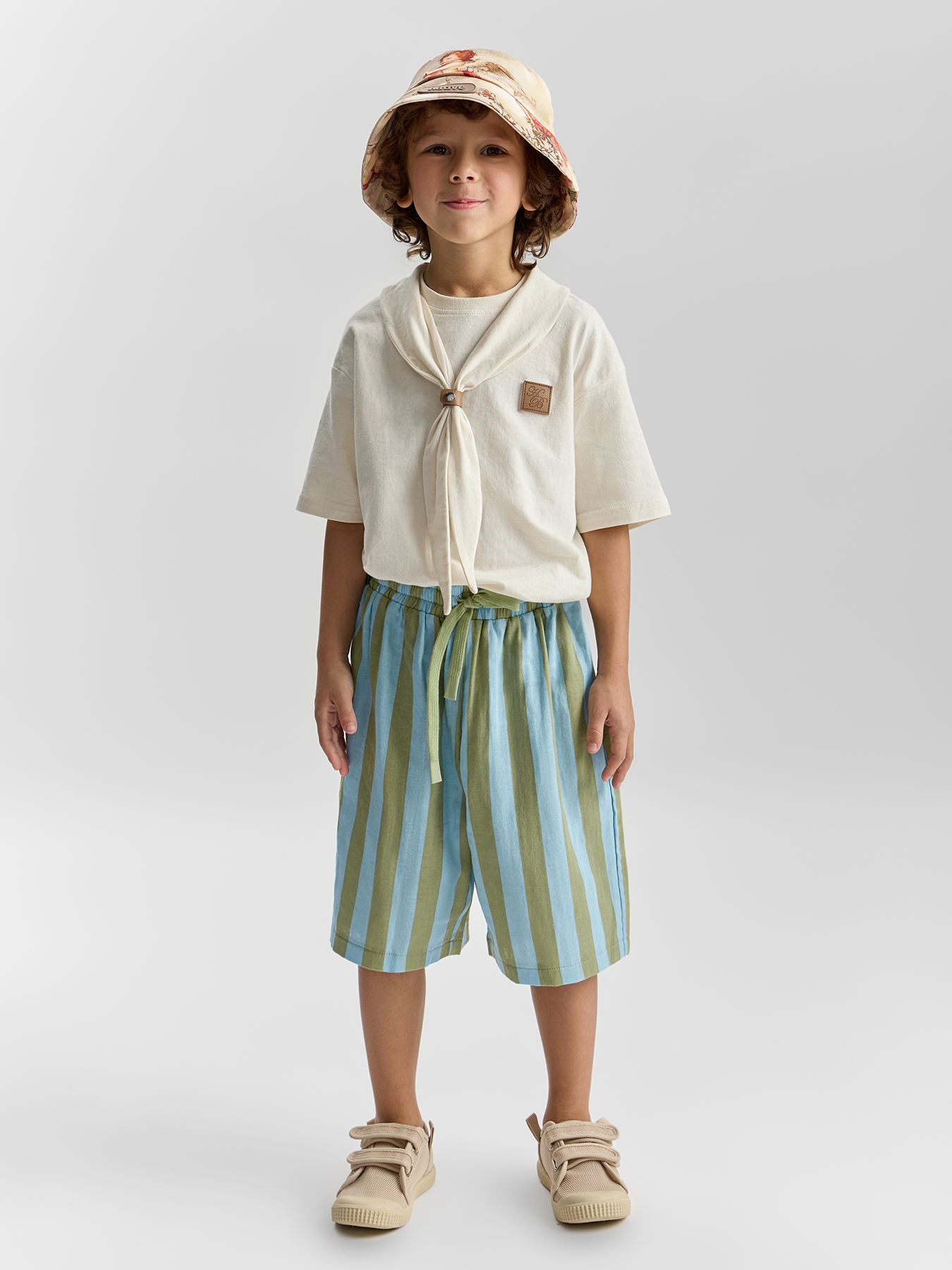 Футболка Happy Baby 88721-1_milk - фото 2