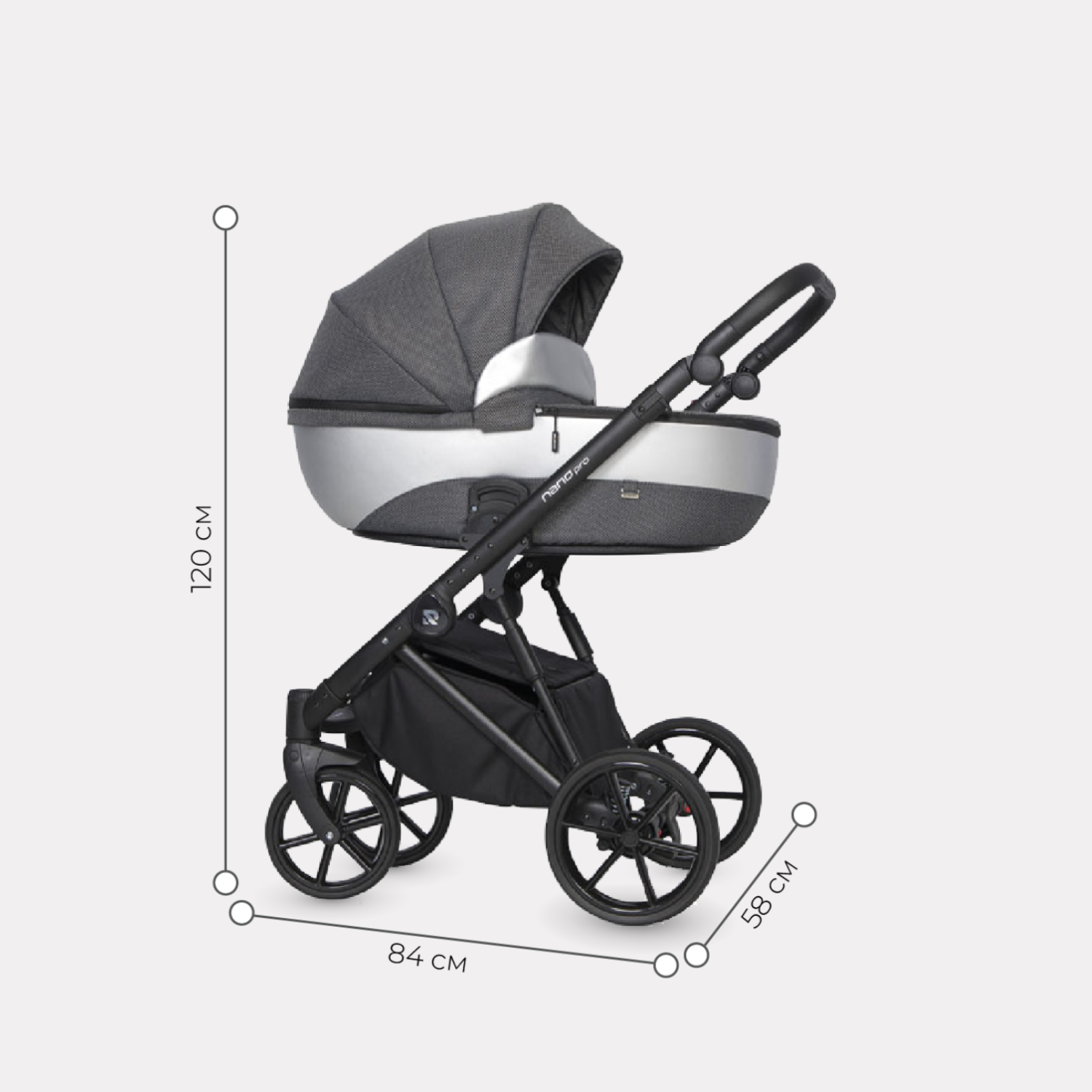 Коляска 3в1 Riko Nano Pro - фото 2