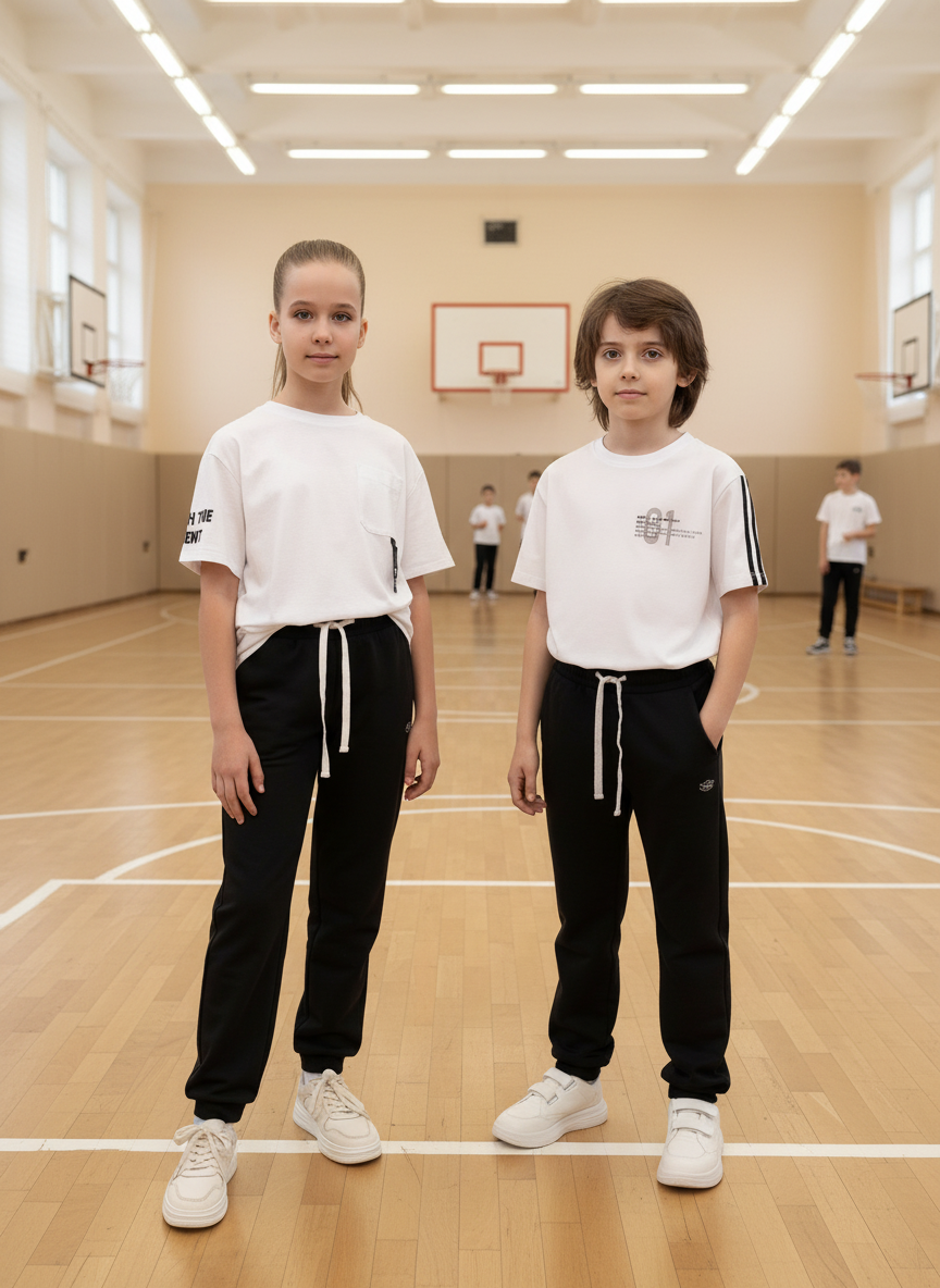 Брюки Утенок 413 черный - фото 2