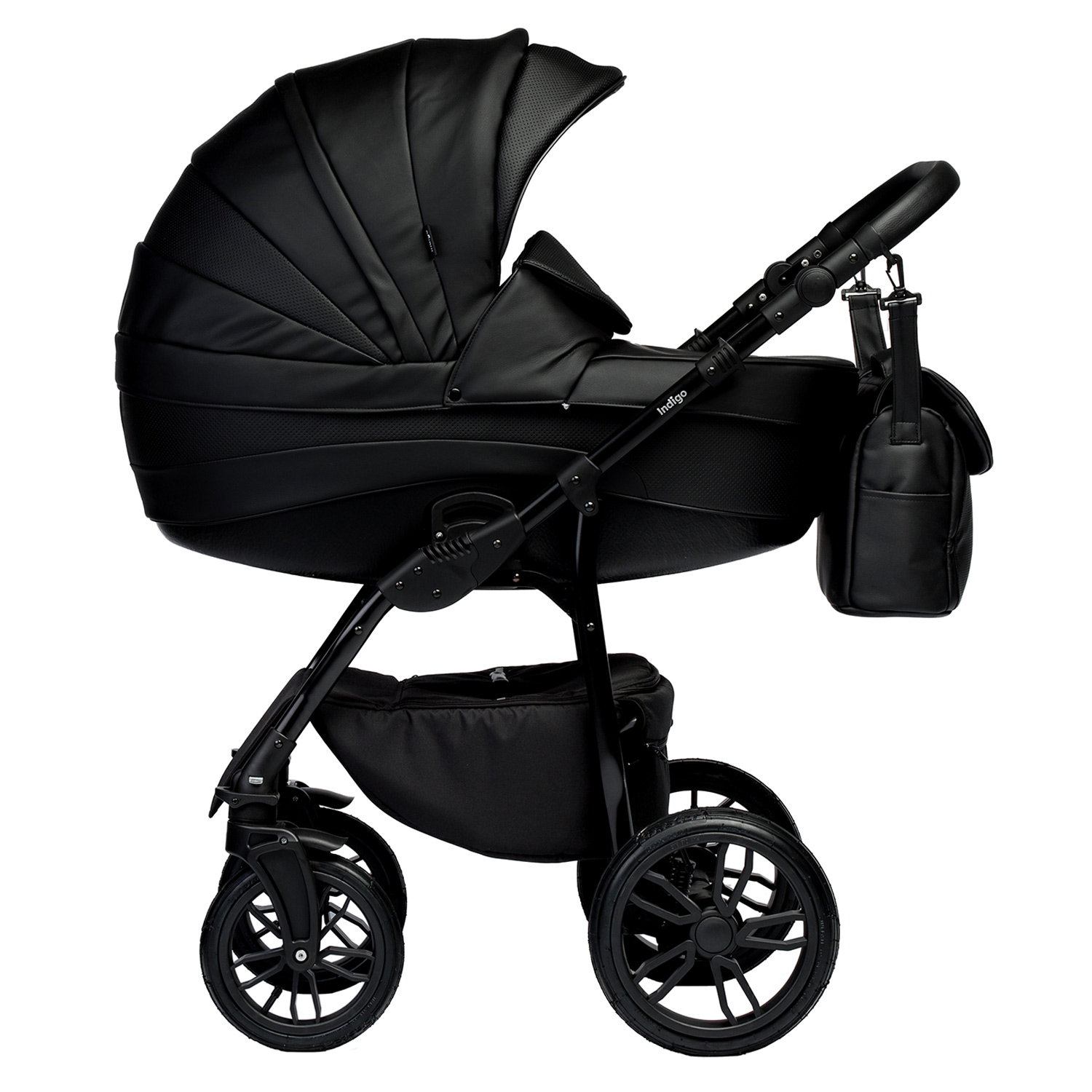 Коляска 2в1 Indigo Special 03 черный - фото 2