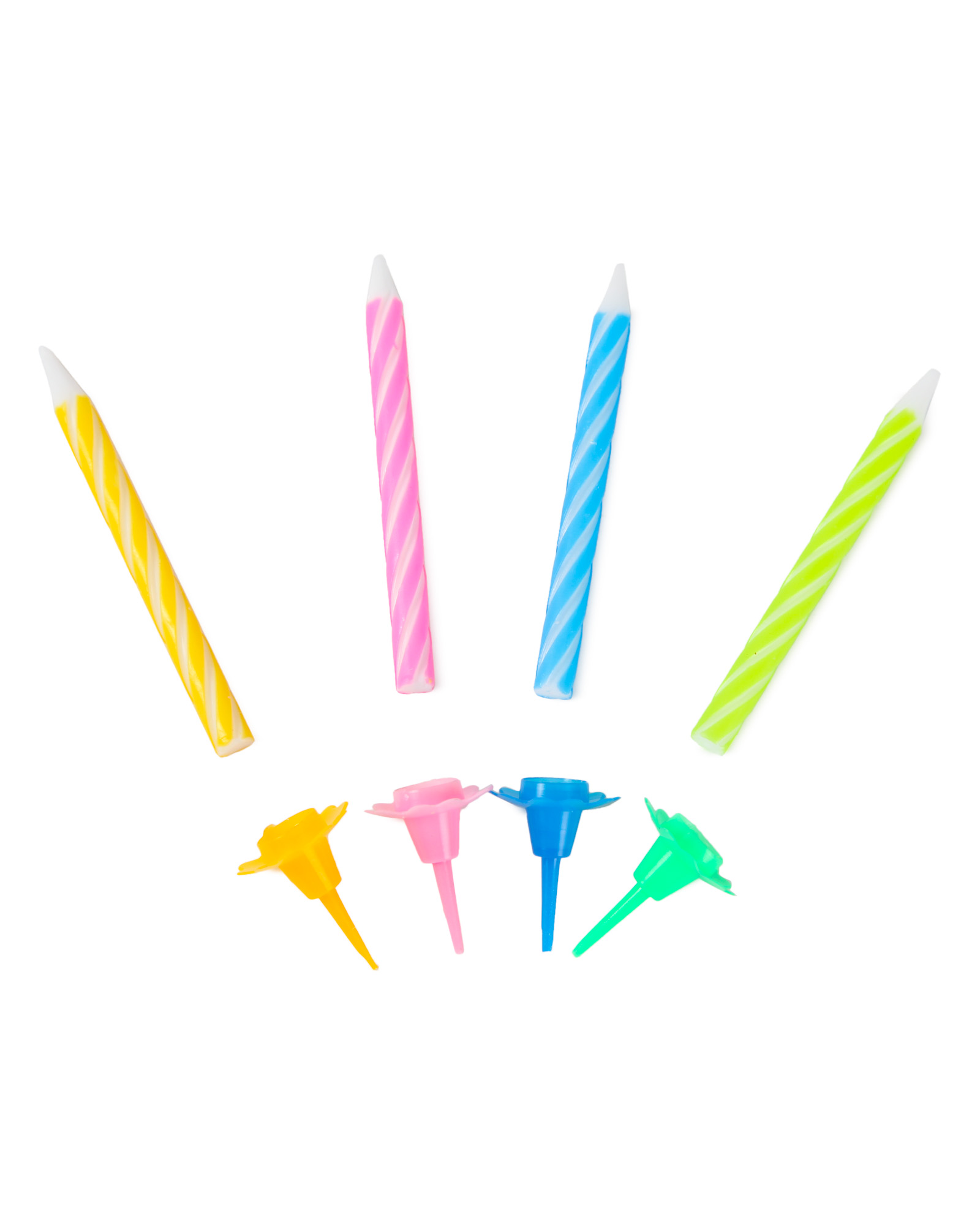 Свечи Yotoy 24 штуки+12 подставок - фото 2