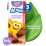Коктейль молочный Агуша Шоколад молочный 2% 190мл