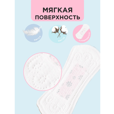 Прокладки ежедневные CORIMO впитывающие анатомической формы XS 20 шт 2уп