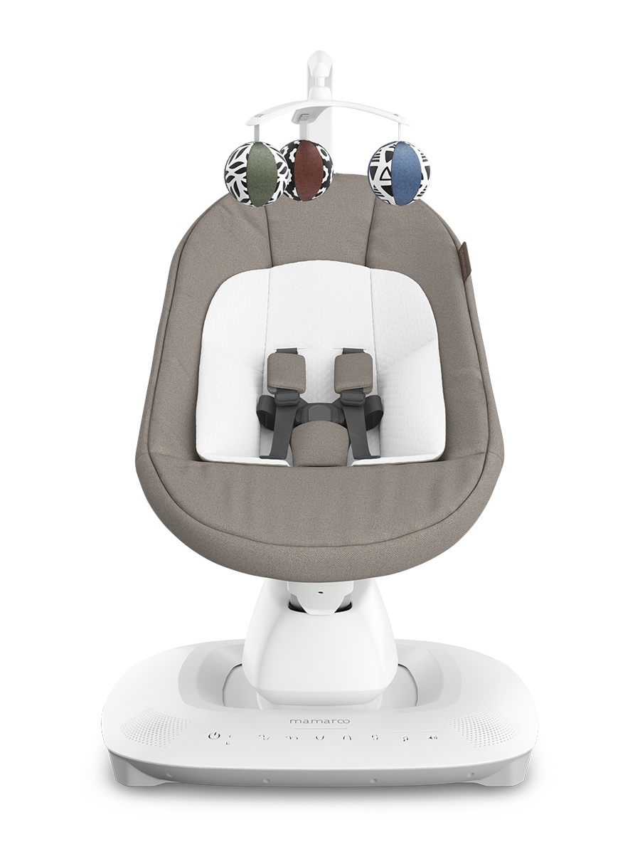 Кресло-качалка UPPAbaby Wells - Dark Taupe Melange коричневый - фото 2