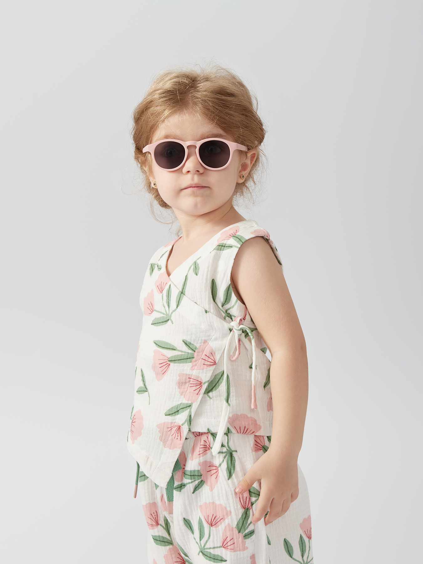 Халат Happy Baby 88194_pink flower - фото 16