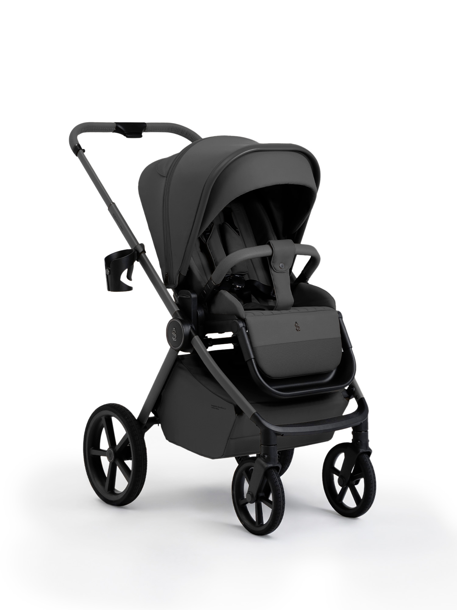 Коляска 2в1 Sweet Baby Elegante Pro Dark Grey серый - фото 19