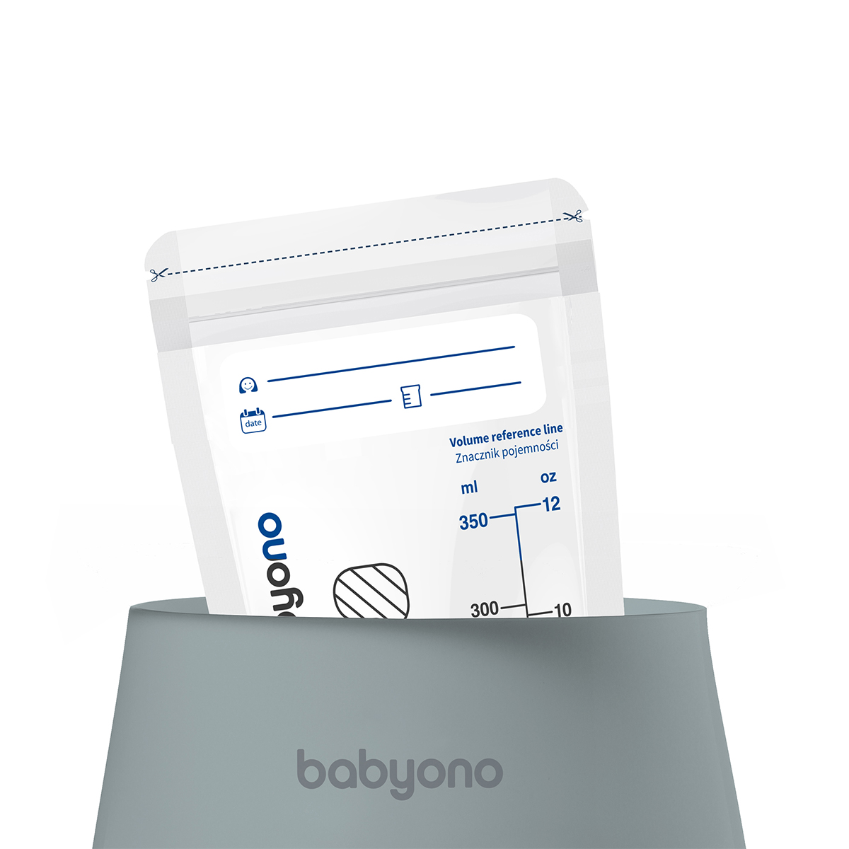 Подогреватель- стерилизатор Babyono для бутылочек HONEY серый Natural Nursing - фото 6