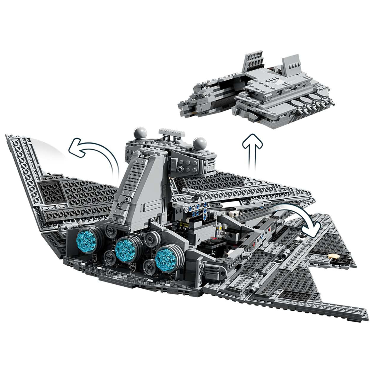 Конструктор LEGO Star Wars Звездолет Имперский - фото 11