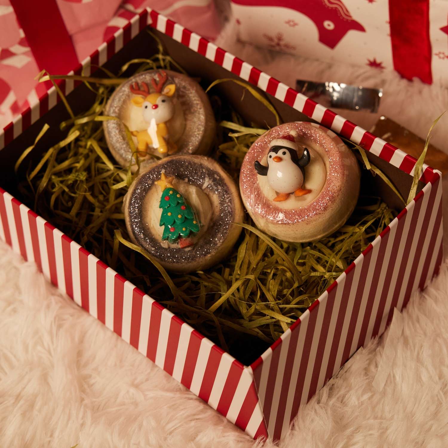 Бомбочка ё для ванны Новый год 150г - фото 1