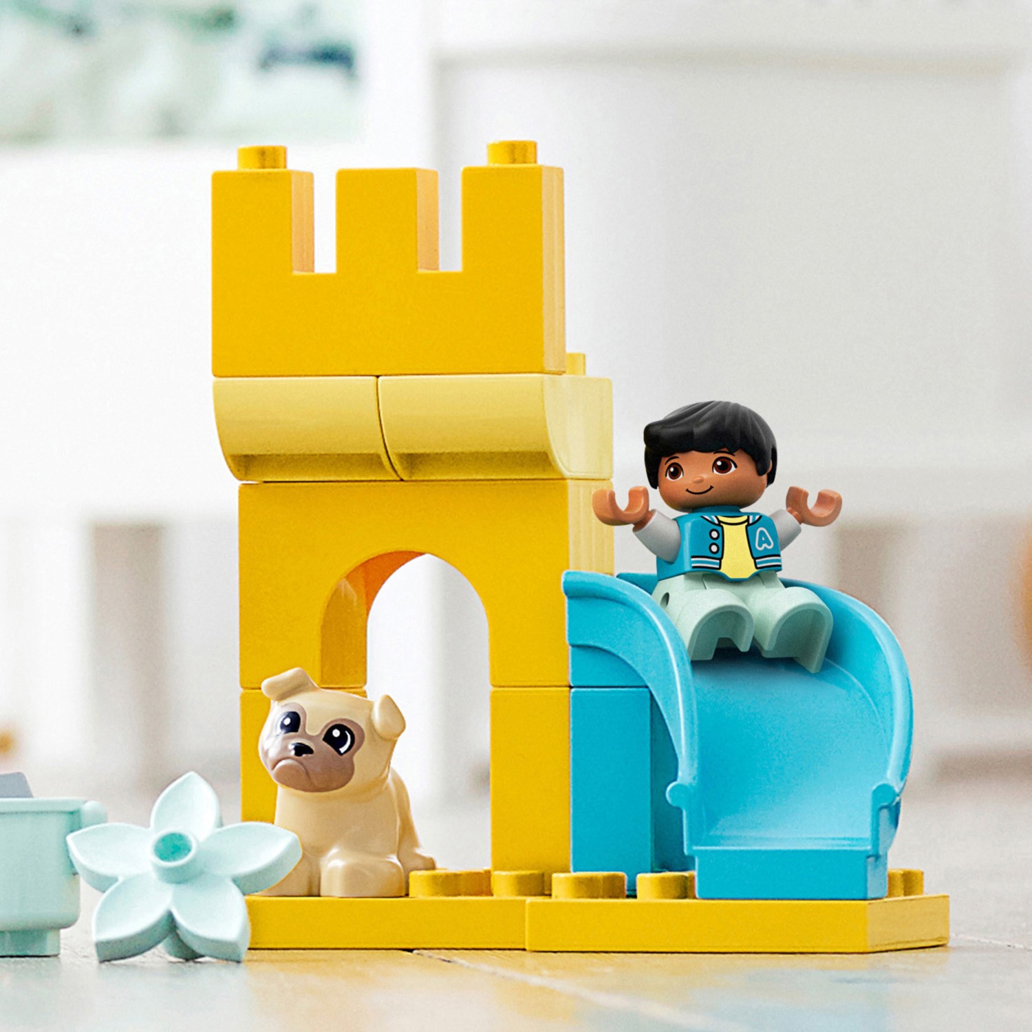 Конструктор LEGO DUPLO Коробка с кубиками 85 дет. - фото 12