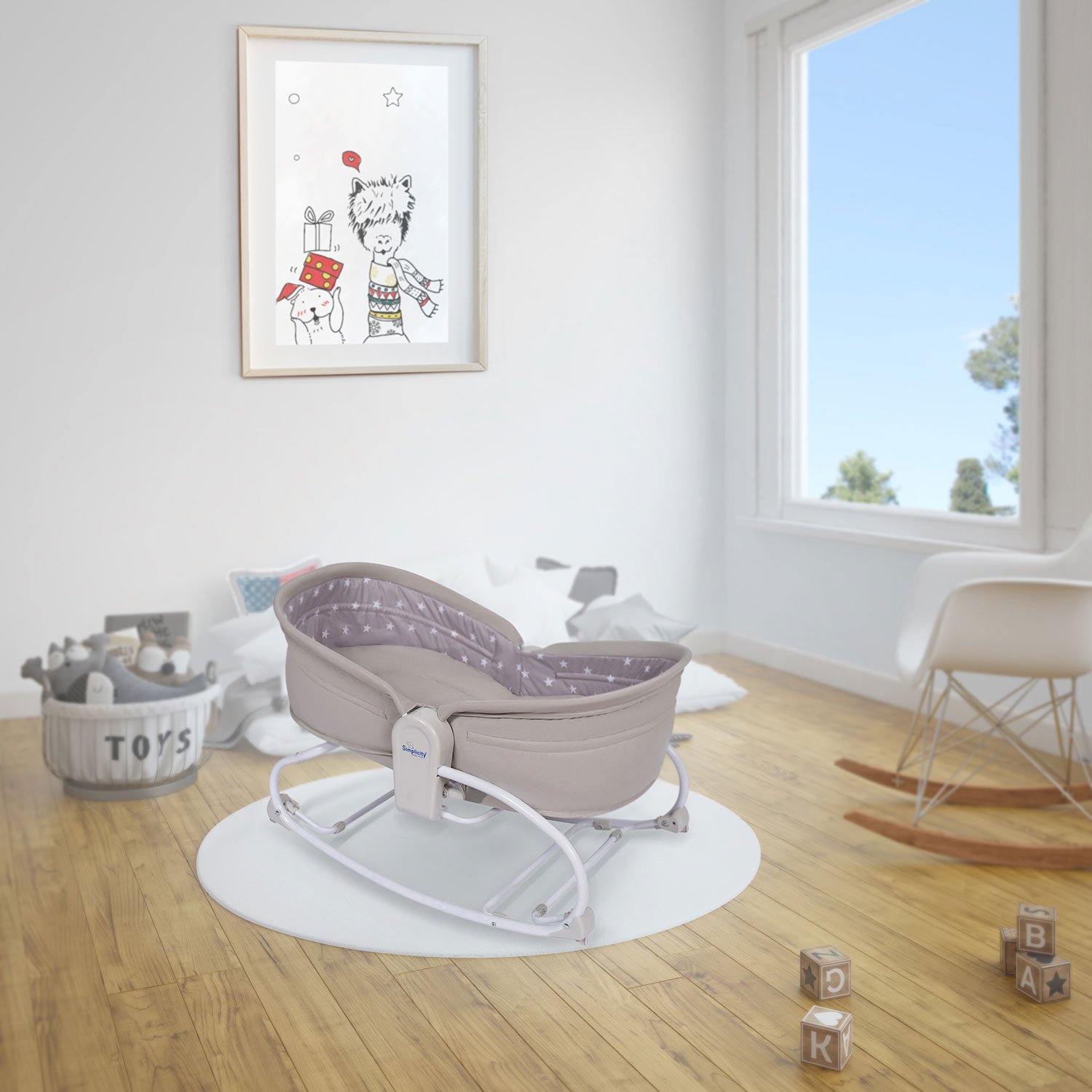 Колыбель SIMPLICITY 3010 Elite коричневый - фото 12