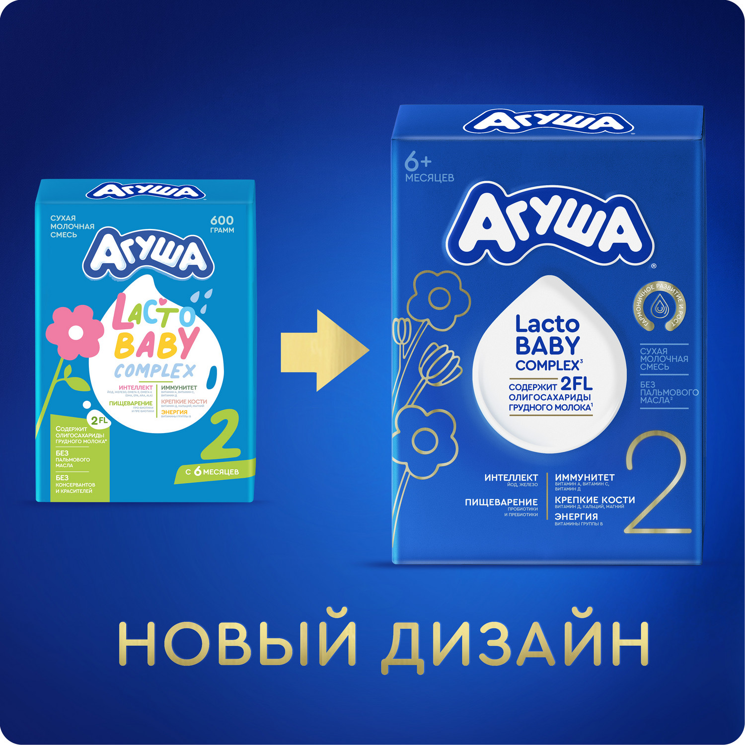 Смесь молочная Агуша 2 сухая 550г с 6 месяцев - фото 10