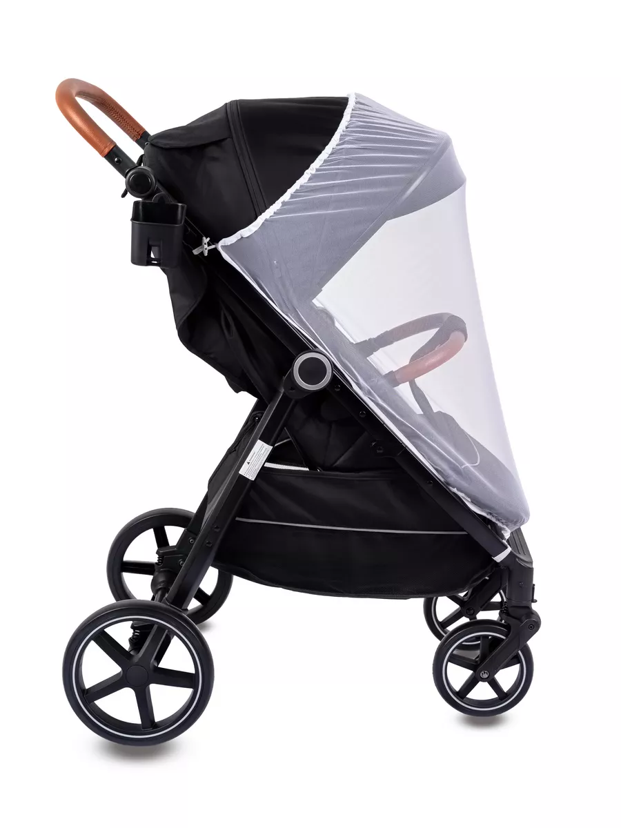 Коляска прогулочная TOMMY City черный - фото 3