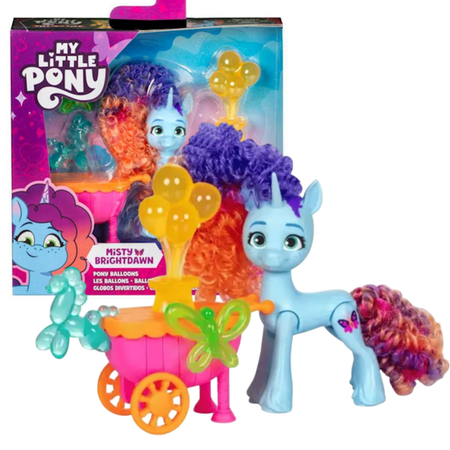 Игровой набор My Little Pony Misty Brightdawn с повозкой