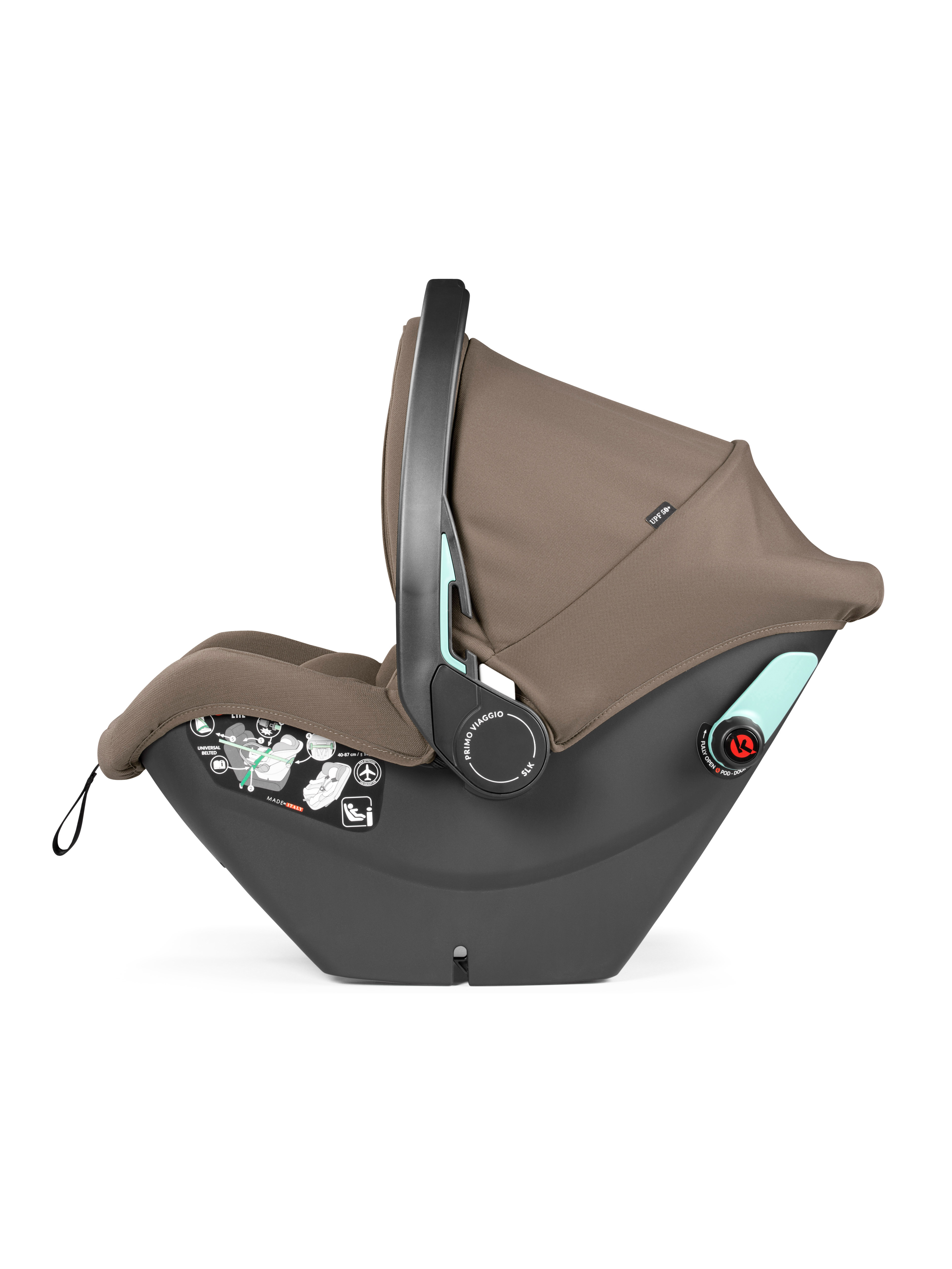 Автокресло Peg-Perego Lounge 0 (0 -13 кг) бежевый - фото 11