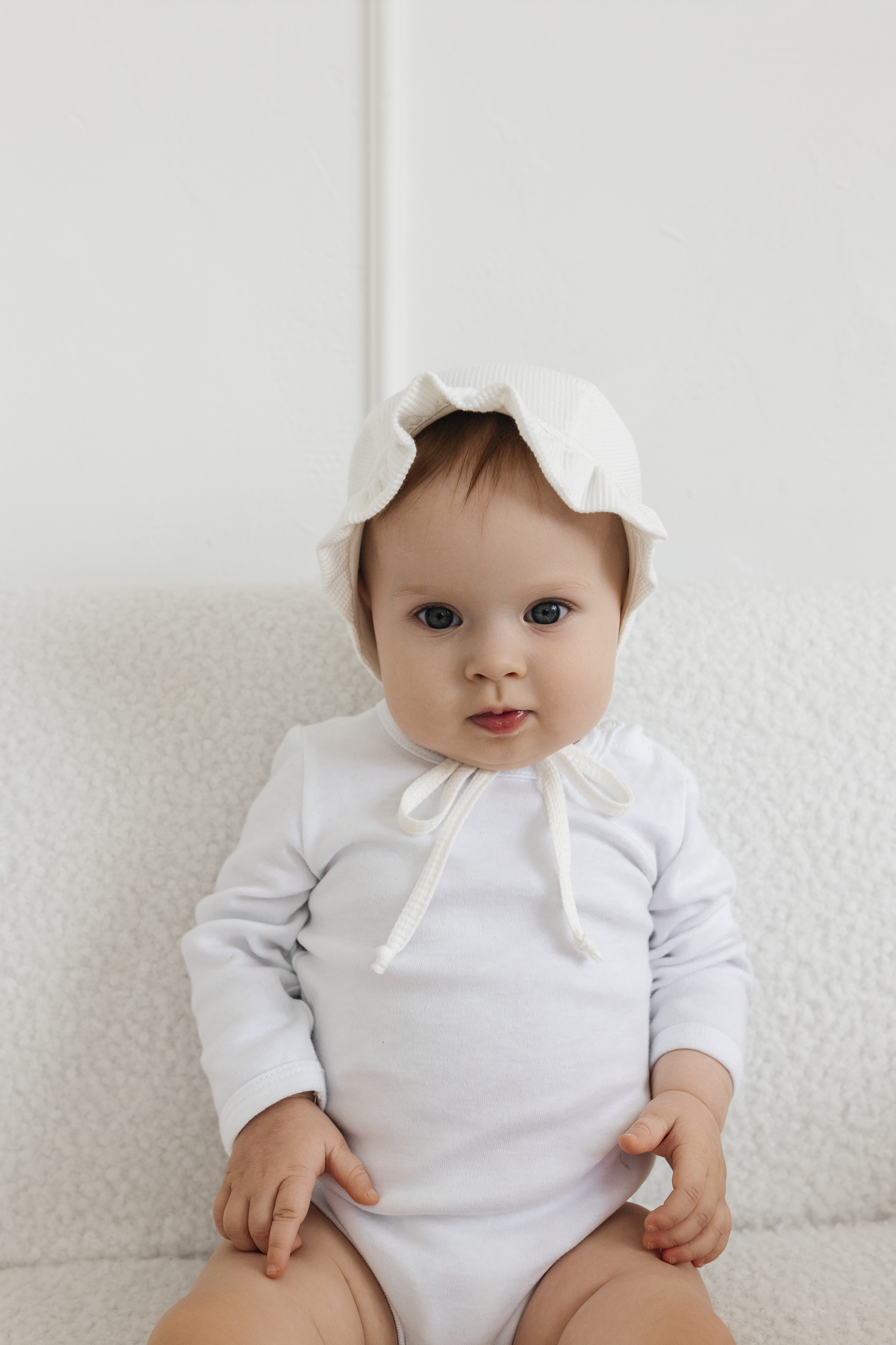 Чепчик Чудо-Кроха I-164/молочный вафелька - фото 1