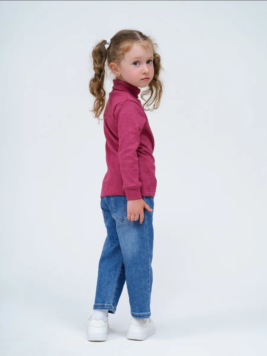 Водолазка TOTEMFOX 231КН2F/бордовый меланж - фото 12