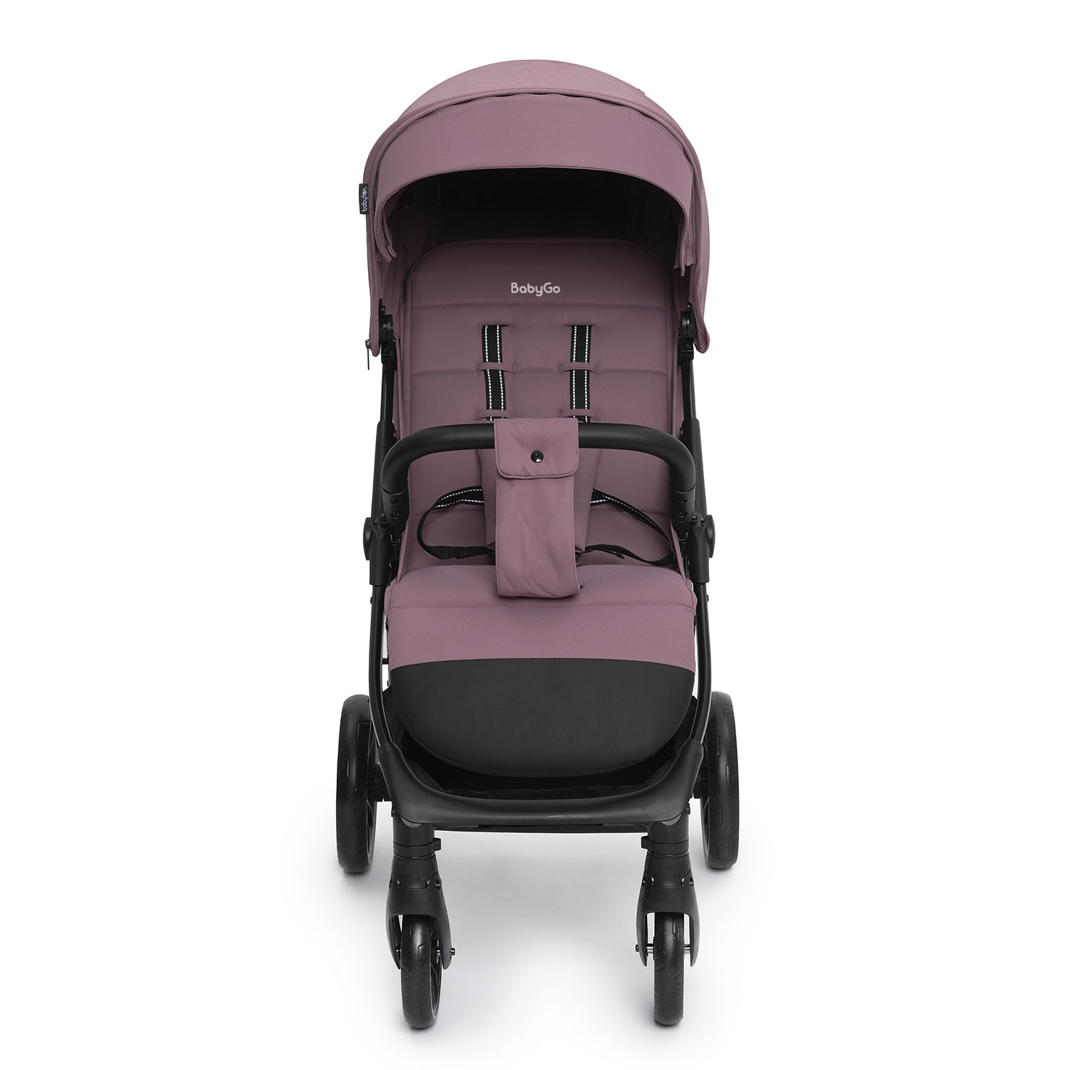 Коляска прогулочная BabyGo Magic New розовый - фото 18