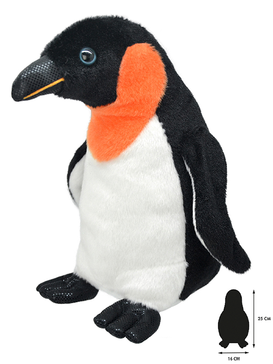 Мягкая игрушка All About Nature пингвин Император - фото 4
