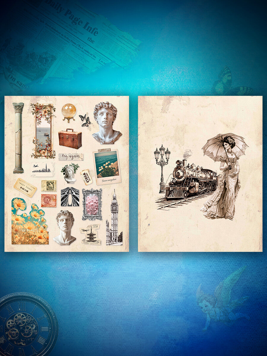 Наклейки Brauberg эстетичные 150 шт. - фото 7