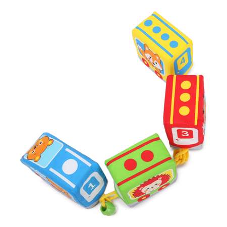 Игрушка BabyGo кубики Лесные зверята