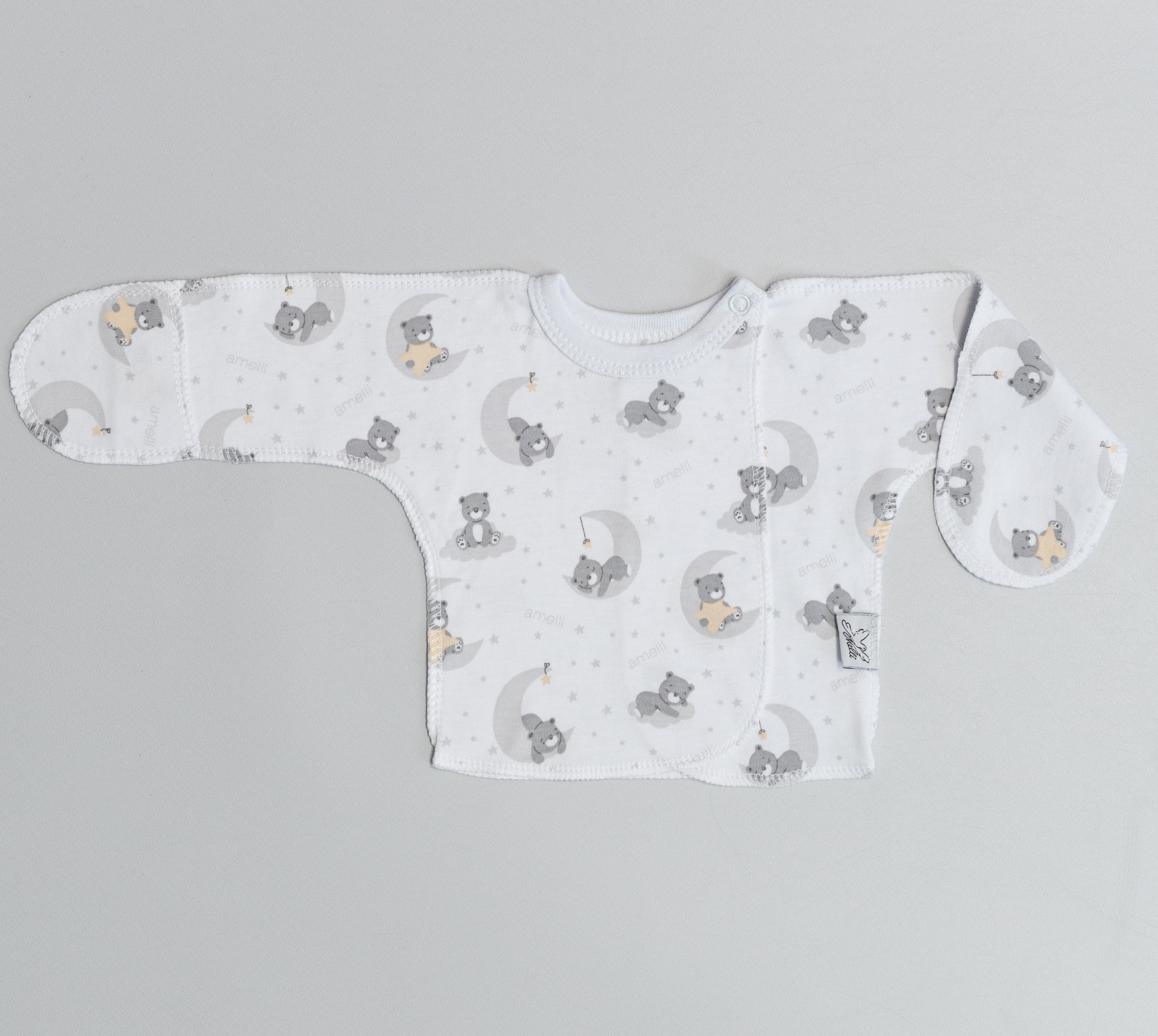 Распашонка Amelli КЛ.110.008.0.322.005/006сер - фото 1