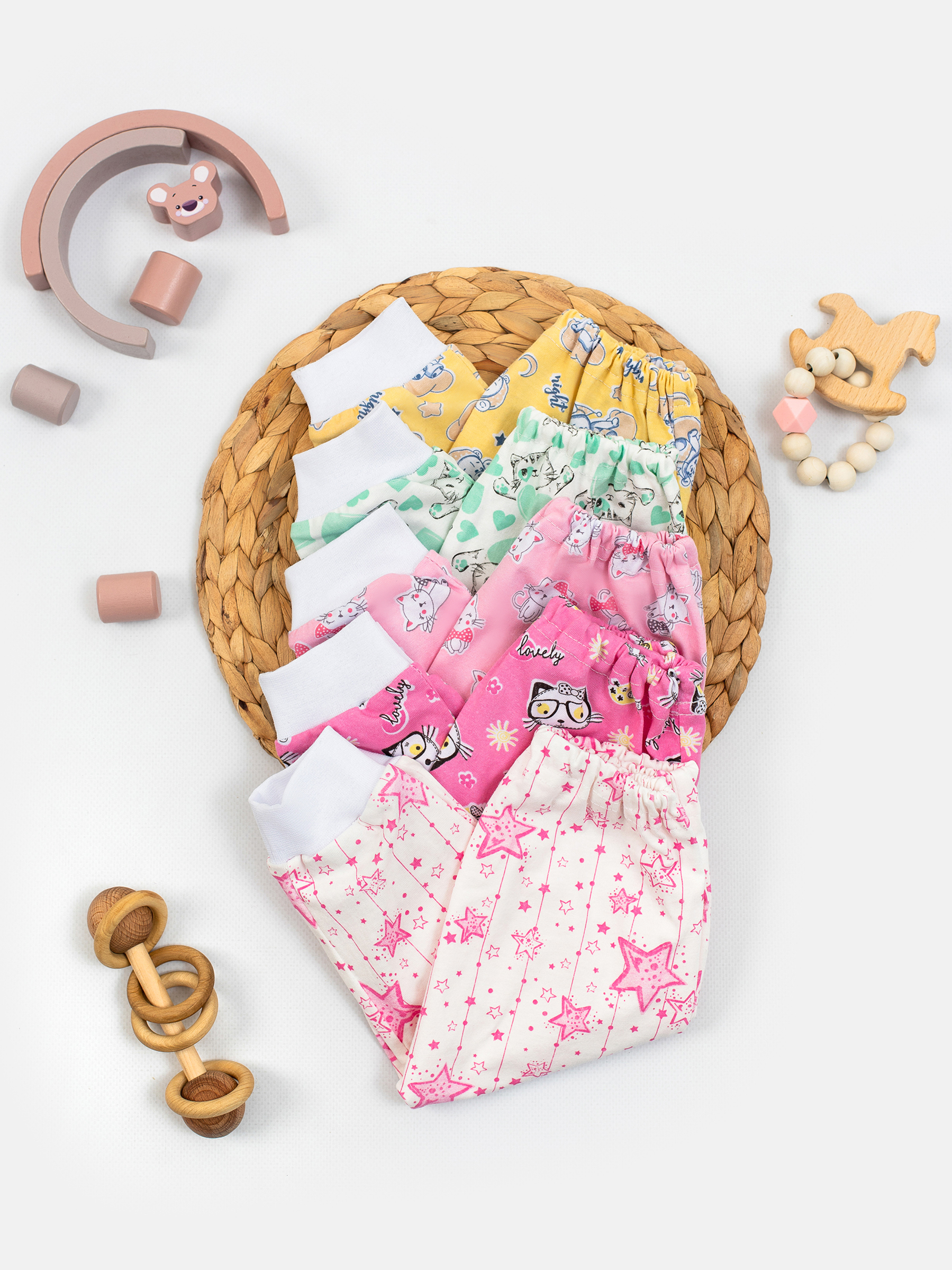 Штанишки 5 шт IVANOVO KIDS ПМ-001длядевочек - фото 10