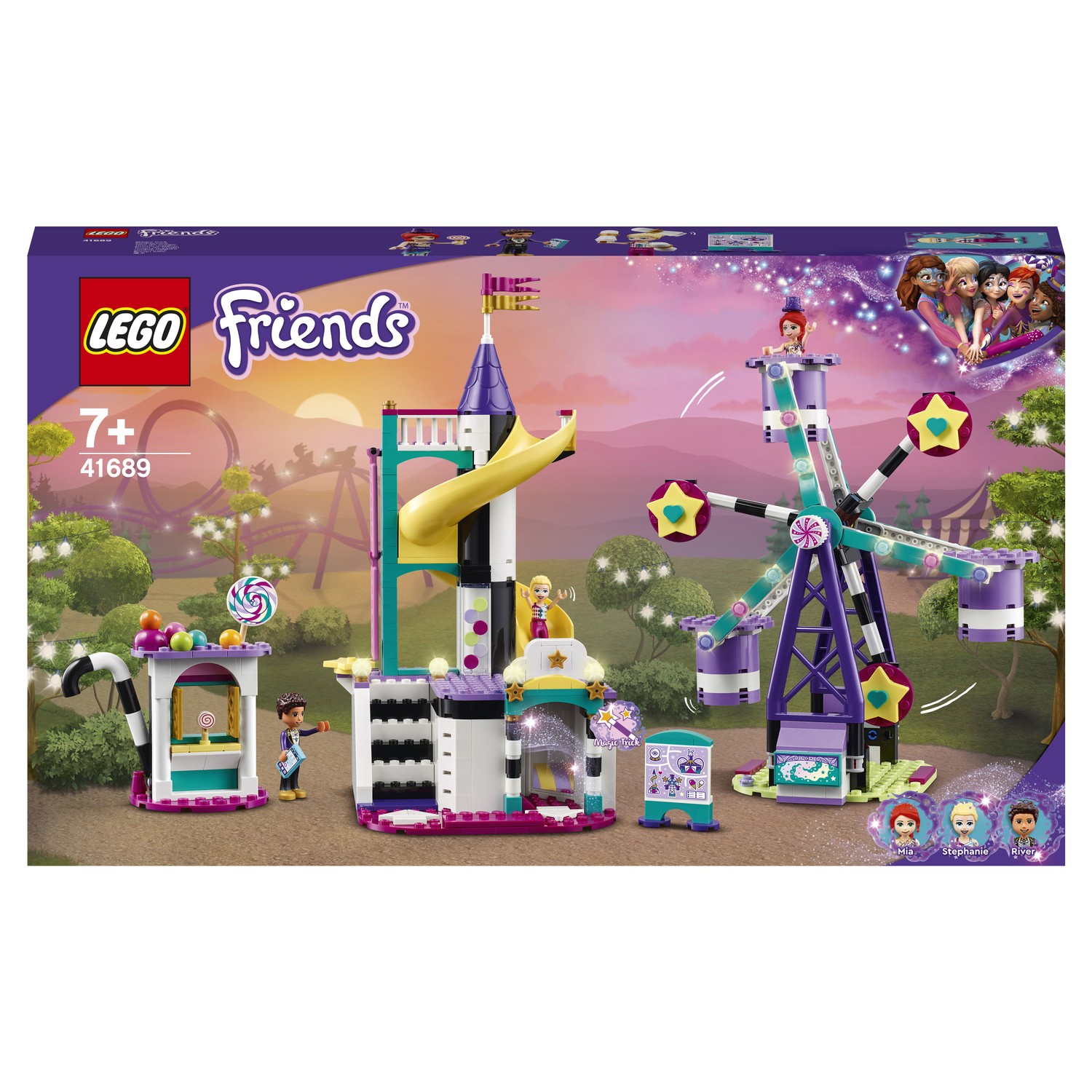Конструктор LEGO Friends Волшебное колесо обозрения блочный - фото 2
