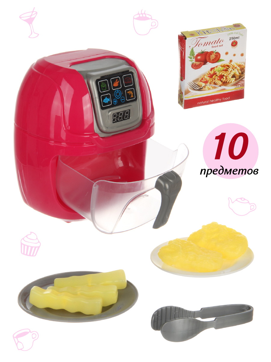 Игрушка Veld Co аэрогриль, микроволновка 10 предм. - фото 2