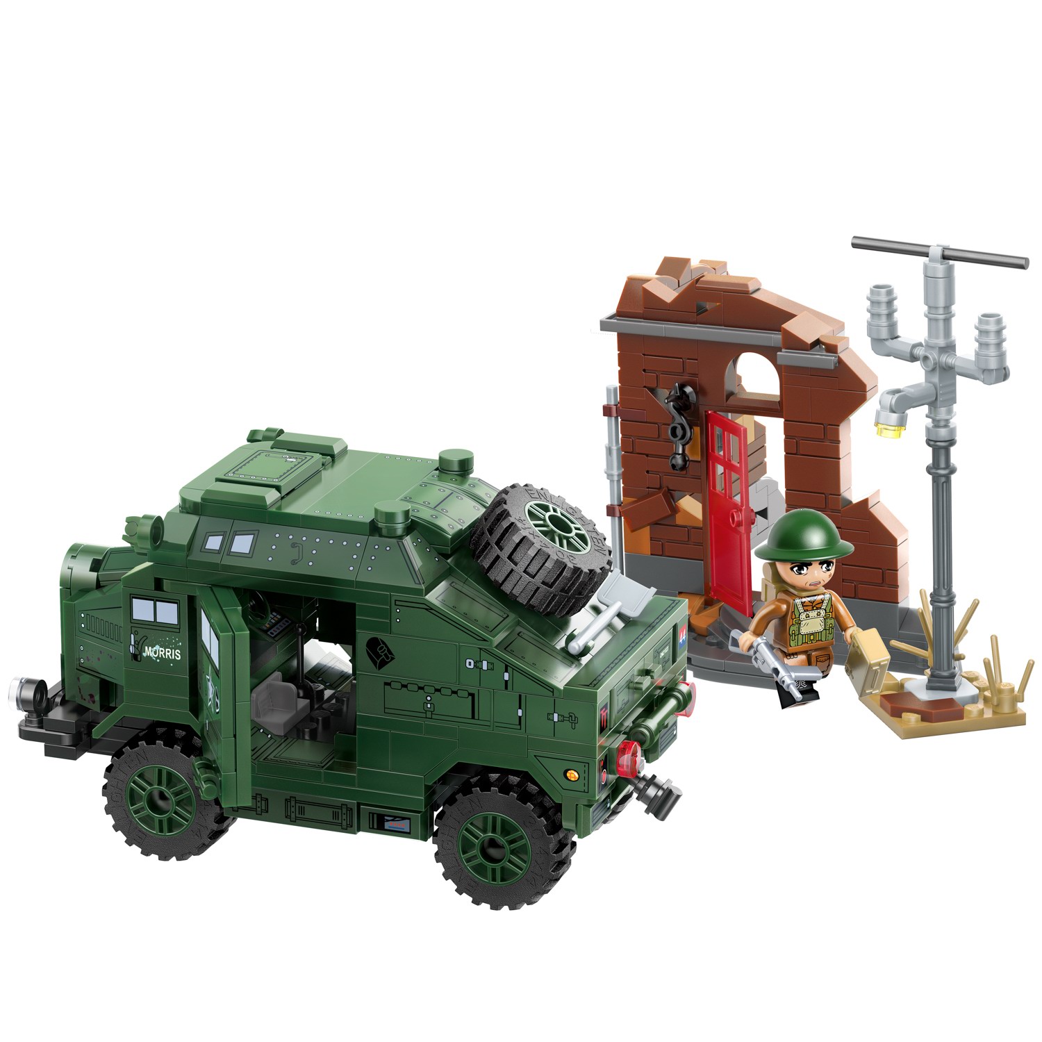 Конструктор QMAN WORLD WAR II сборная игровая модель - фото 4