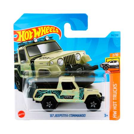 Внедорожник Hot Wheels Jeep commando 1:64