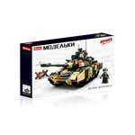 Конструктор SLUBAN Танк 758 дет.