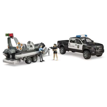 Полицейская машина Bruder пикап RAM 2500 1:16