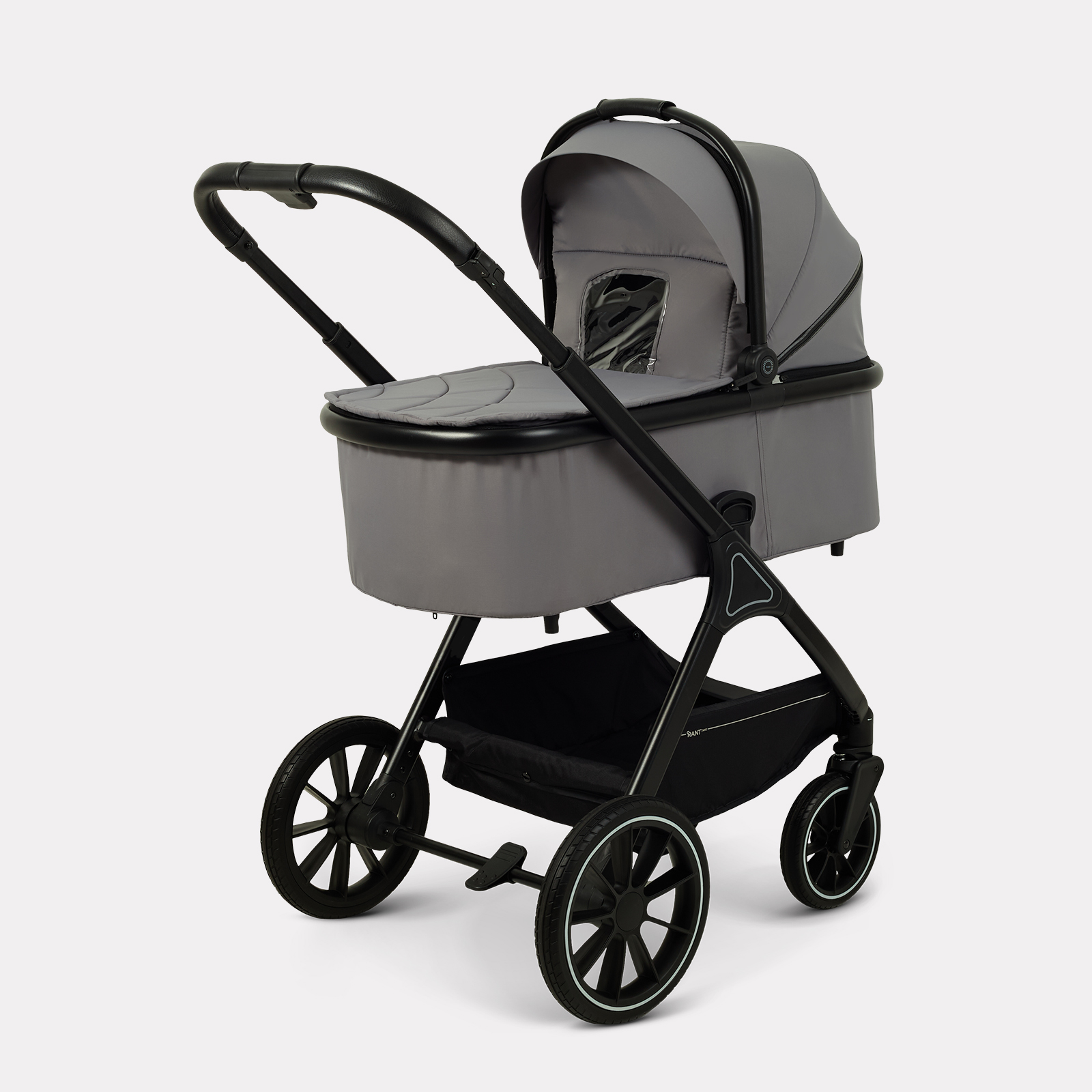 Коляска 2в1 Rant Basic Terra 2в1 серый - фото 3
