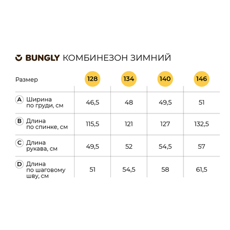 Комбинезон BUNGLY