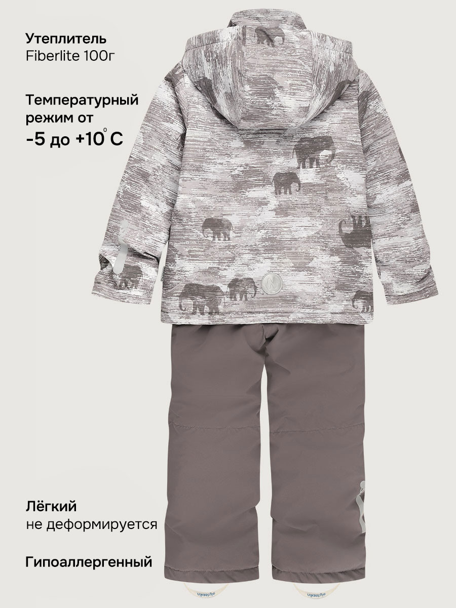 Костюм NIKASTYLE 7м1526 орех/асфальт - фото 10