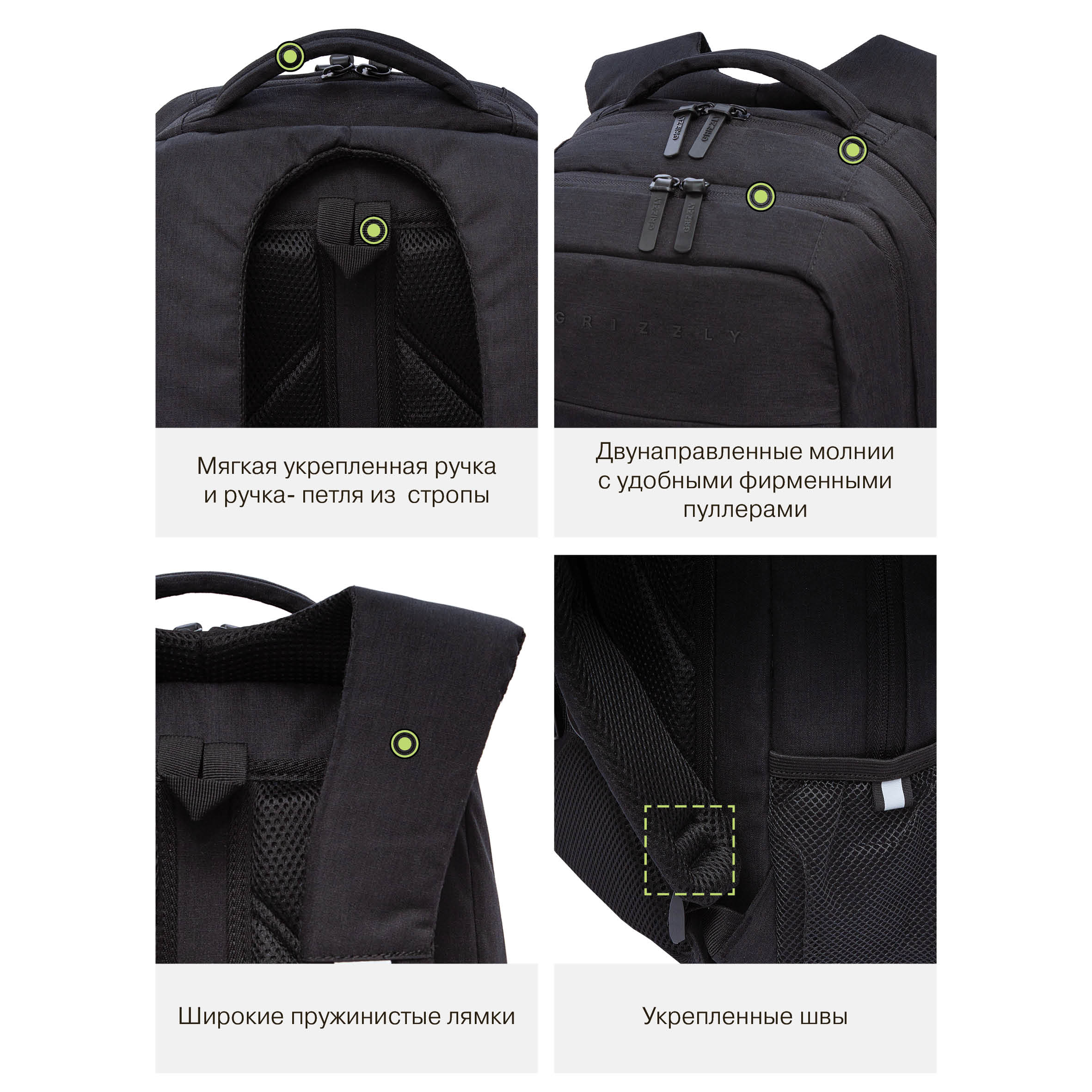 Рюкзак Grizzly Классика - фото 11