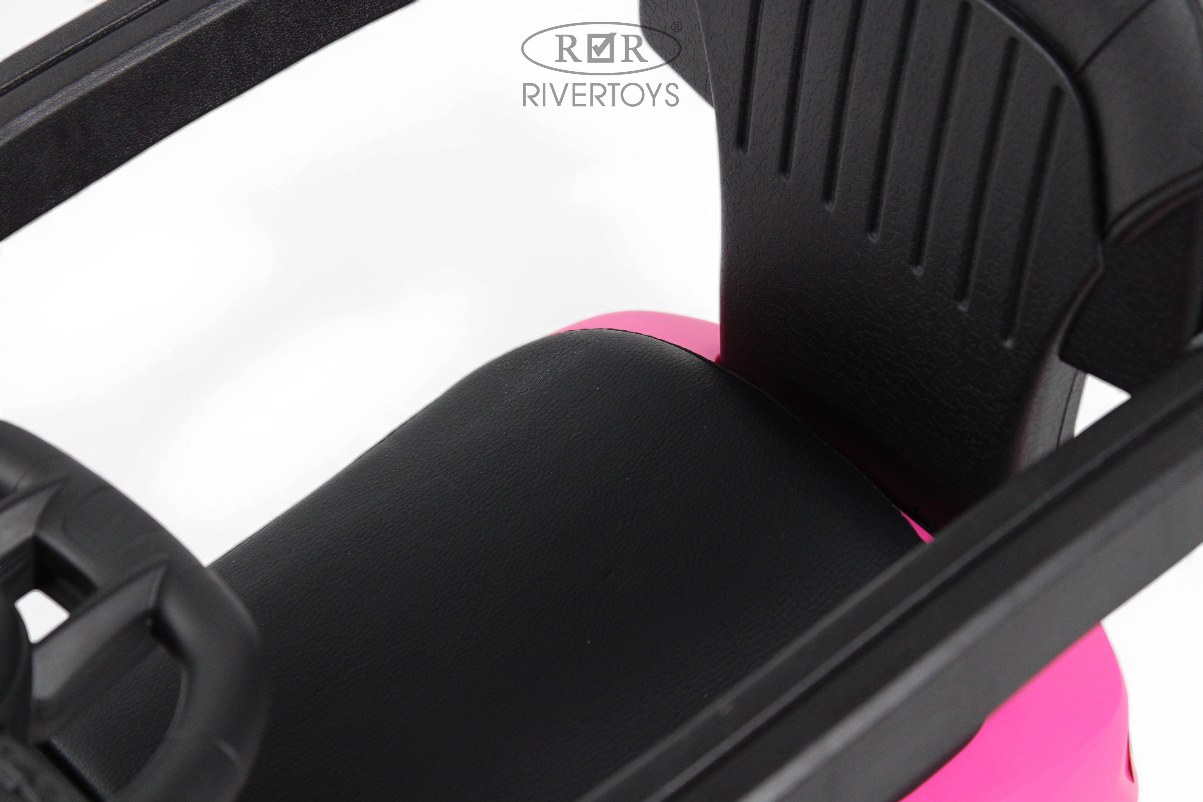 Каталка RIVERTOYS Z005ZZ-BP-PINK розовый - фото 5