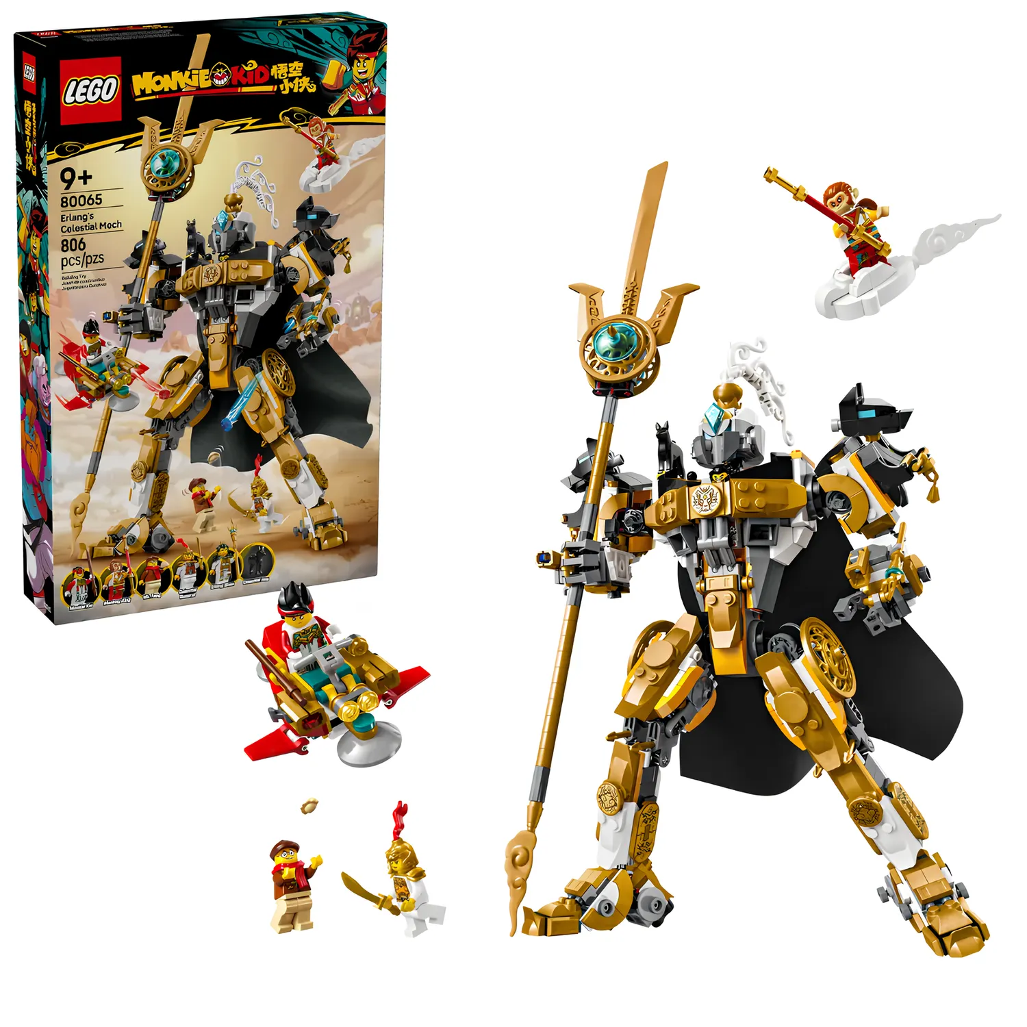 Конструктор LEGO Monkie kid 80065 806 дет. - фото 3