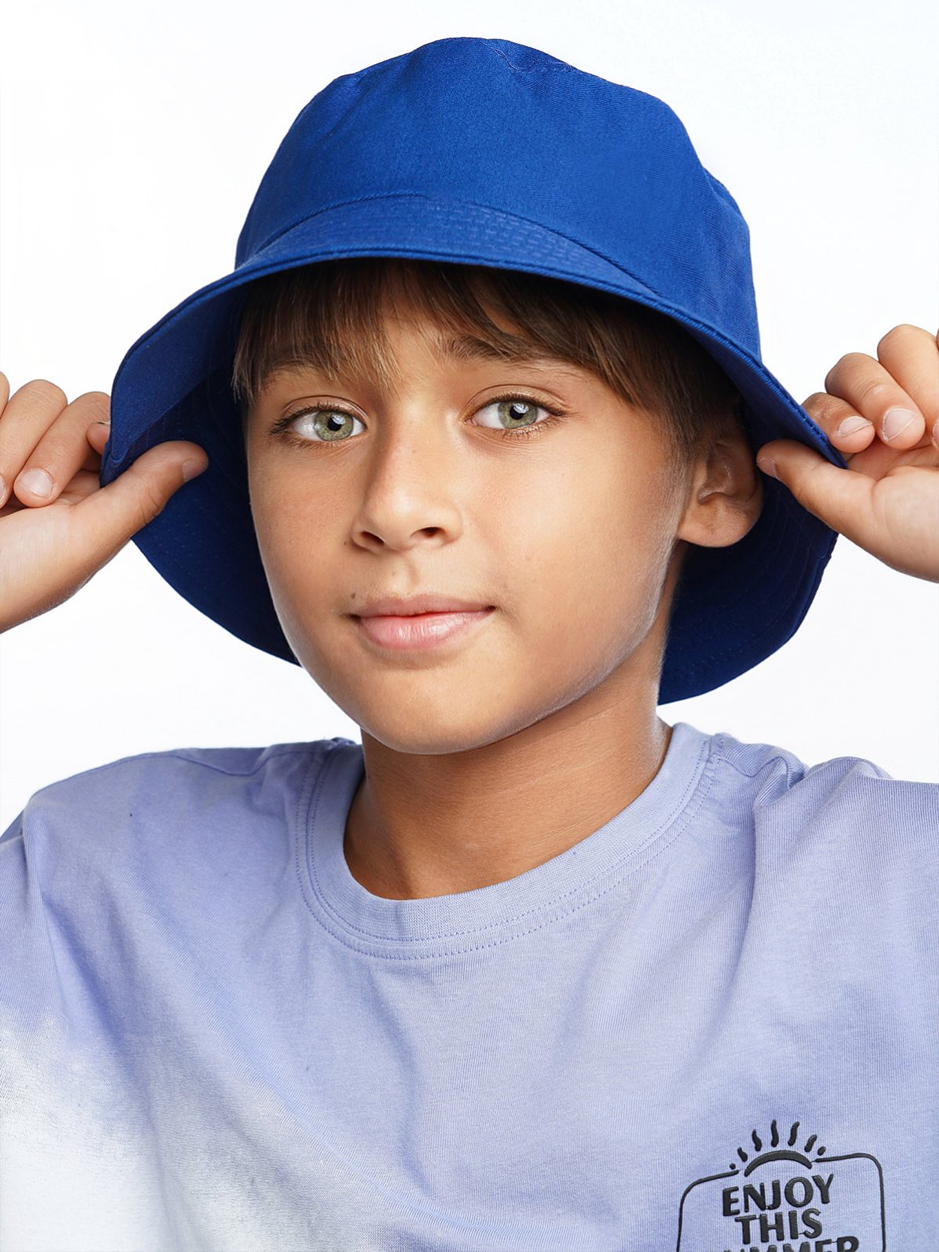 Панама ПриКиндер U-Sm22541 цвет: Васильковый - фото 3