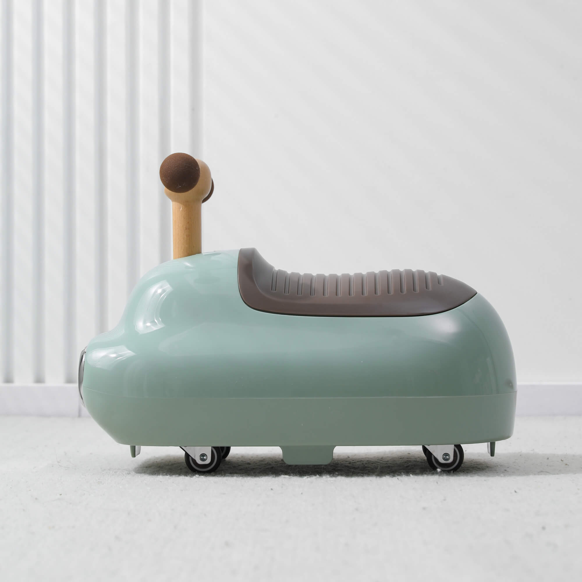 Пушкар UNIX Kids каталка детская бибикар зеленый - фото 18