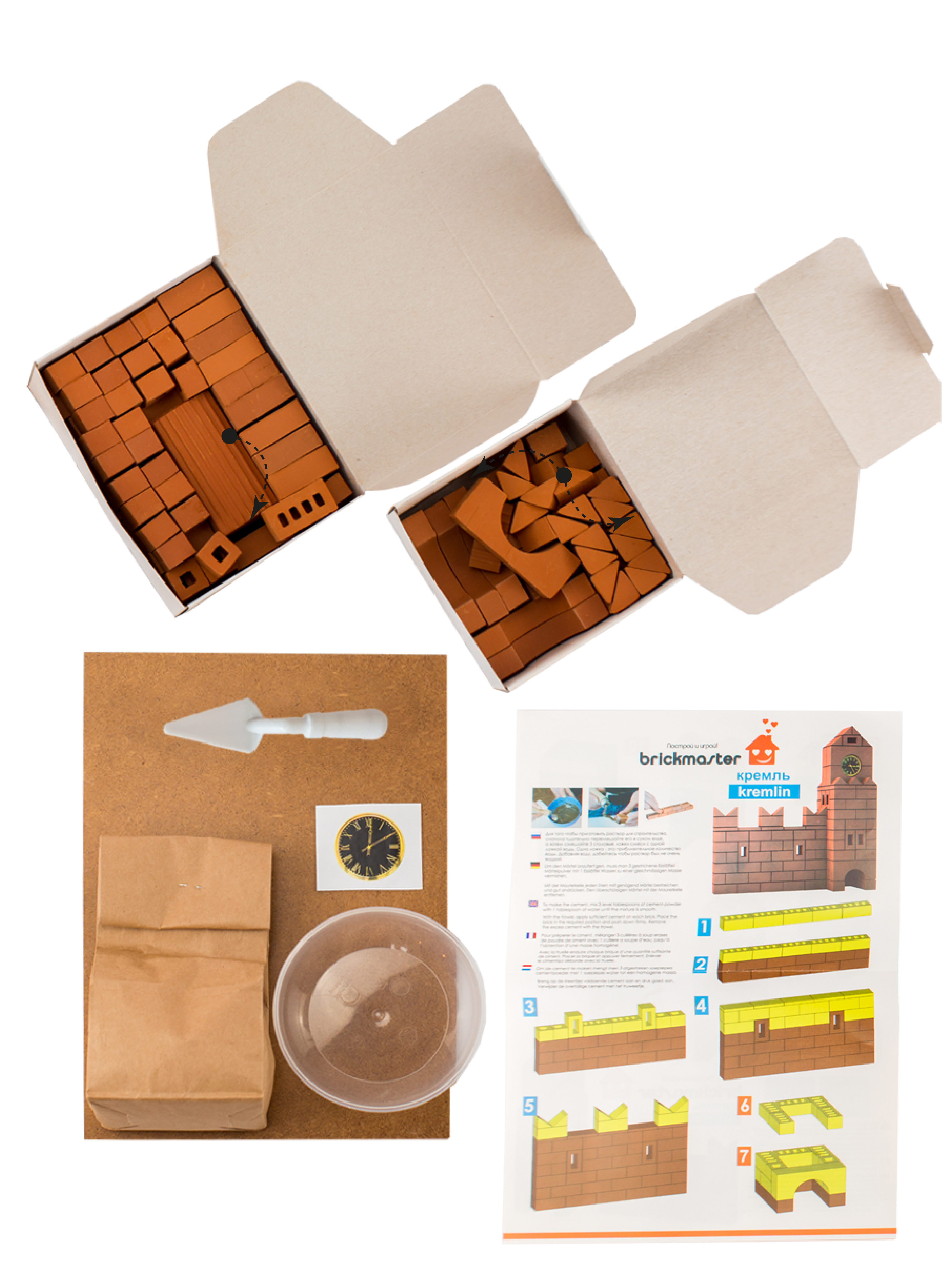 Конструктор BRICKMASTER из мини-блоков 130 дет. - фото 4