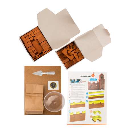 Конструктор BRICKMASTER из мини-блоков 130 дет.