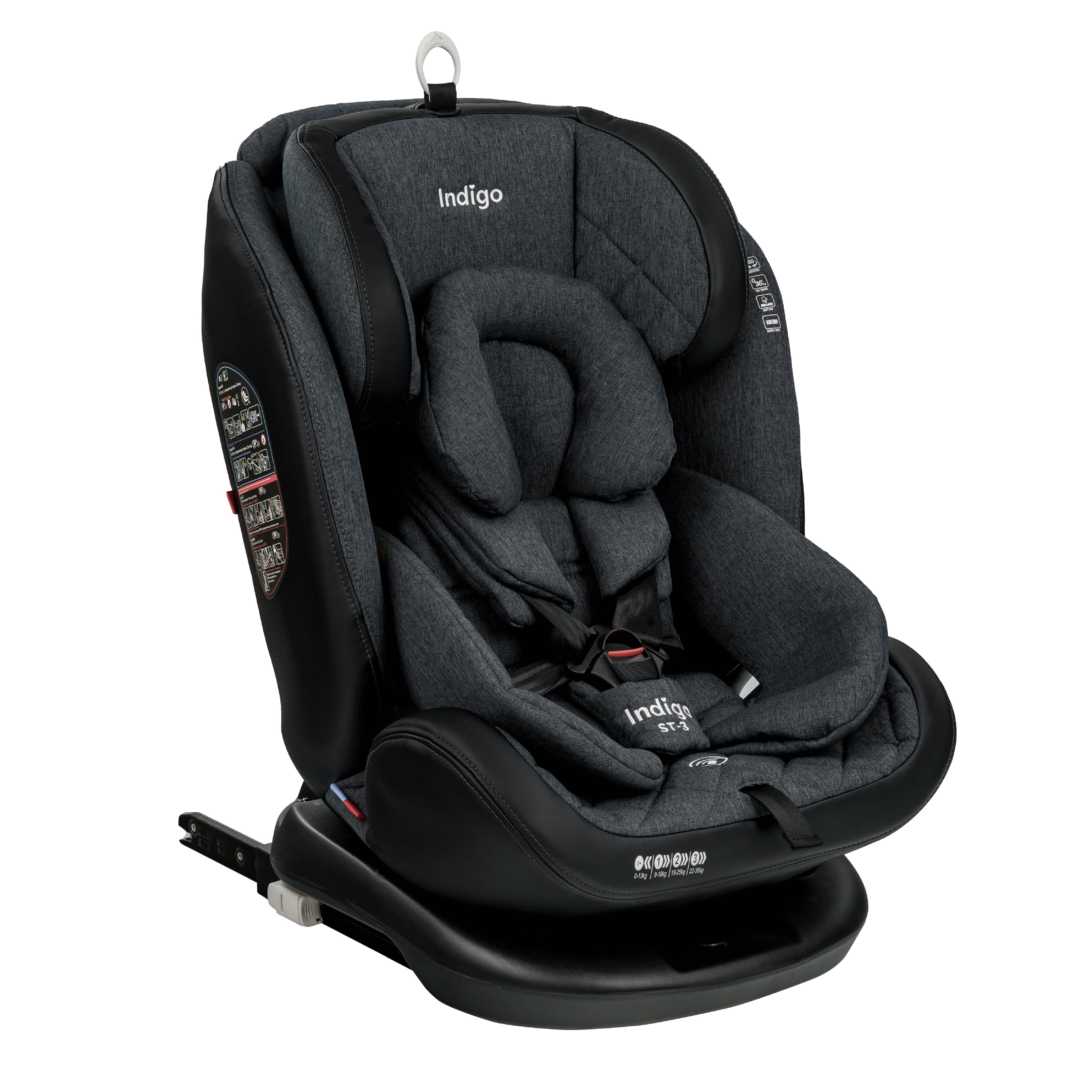 Автокресло Indigo Aero Isofix 0+/1/2/3 (0-36 кг) - фото 10