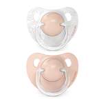 Пустышка Suavinex силикон ортодонтическая от 0 мес. 2 шт.
