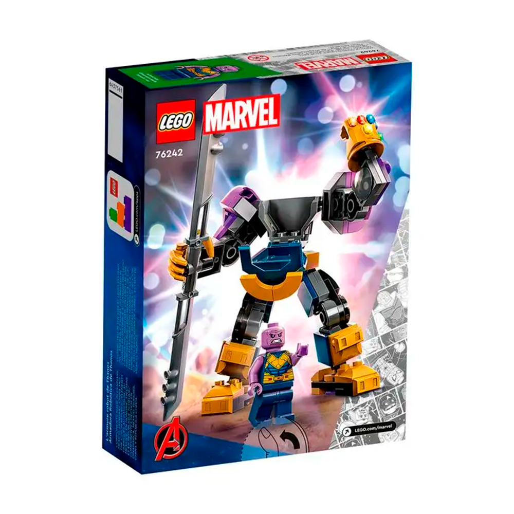 Конструктор LEGO Marvel Super Heroes Броня меха Таноса 113 дет. - фото 3