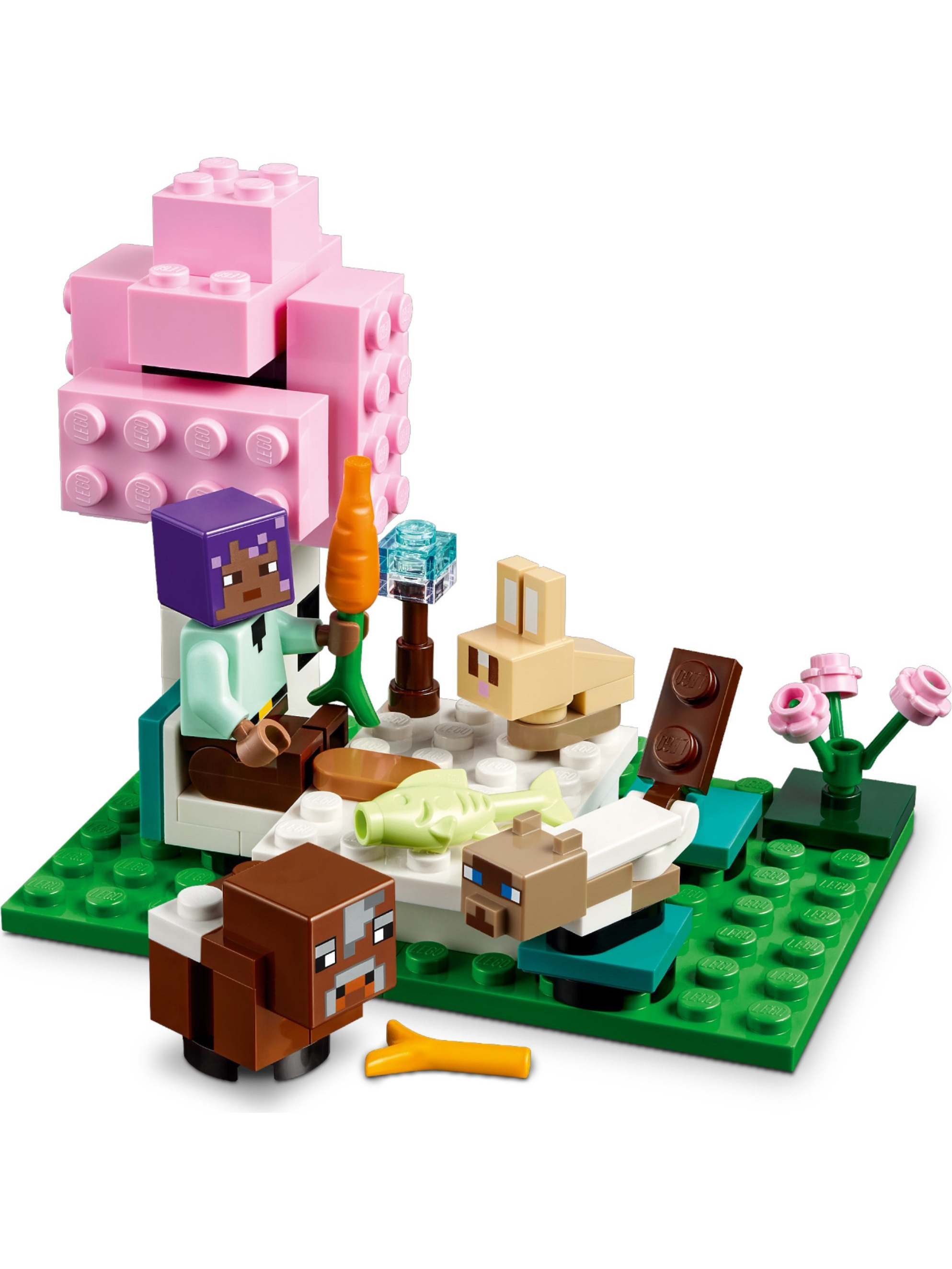 Конструктор LEGO Minecraft Приют для животных 206 дет. - фото 4