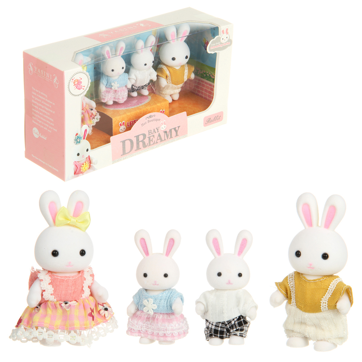 Фигурка Veld Co Семья зайчиков - фото 7