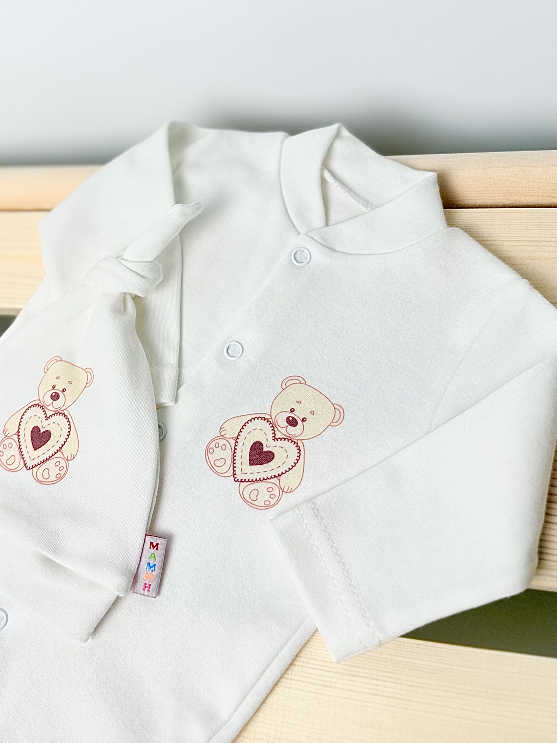 Комбинезон с шапочкой Мамин малыш подарок_комбез_1 - фото 4